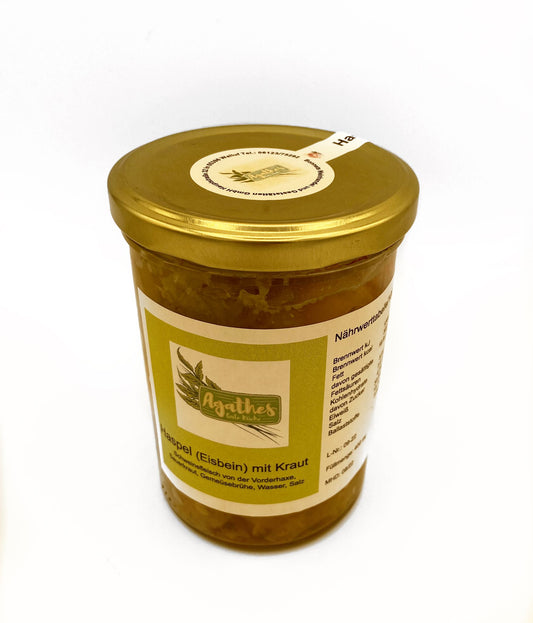 Agathes Haspel mit Kraut