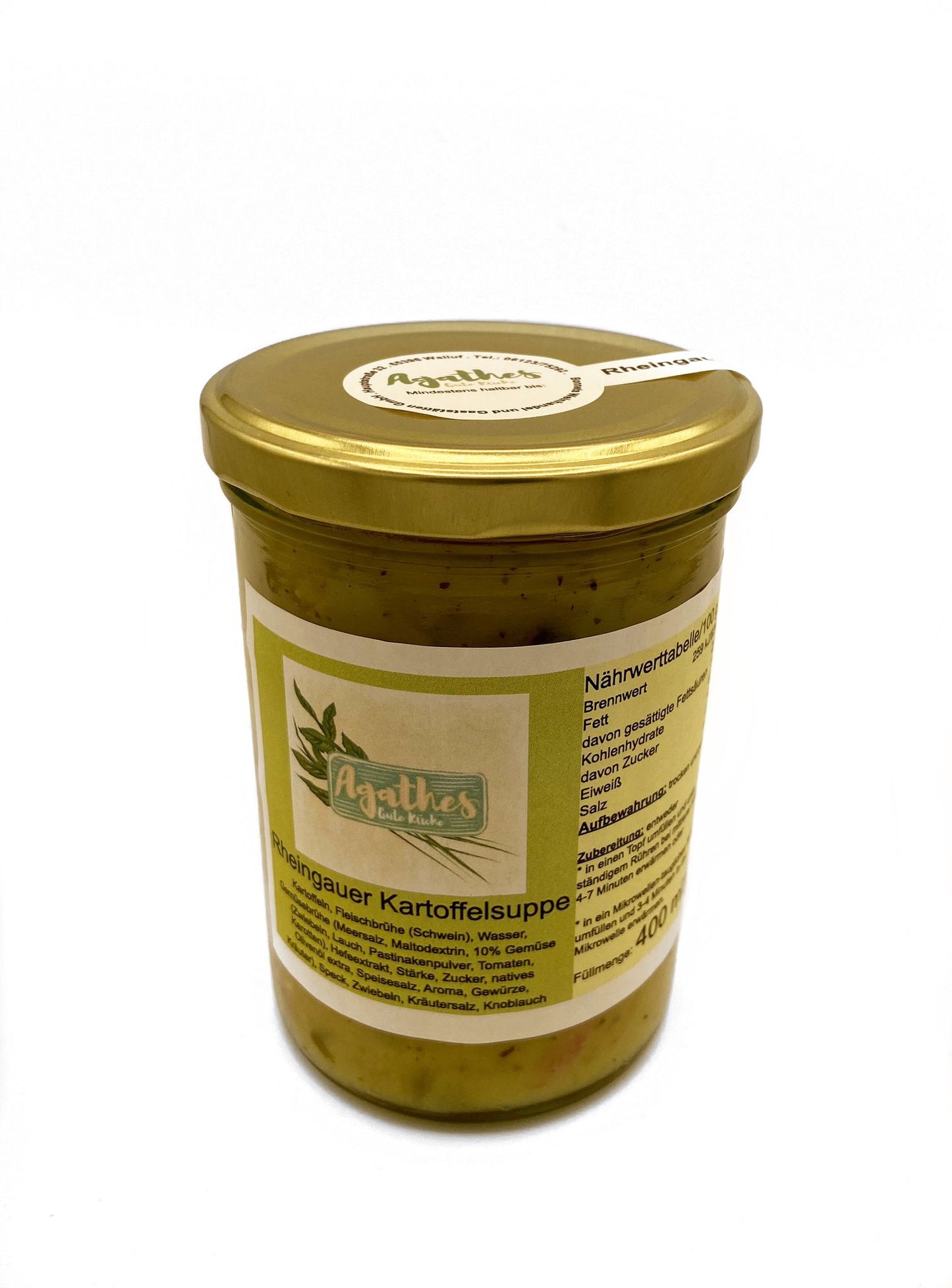 Agathes Kartoffelsuppe
