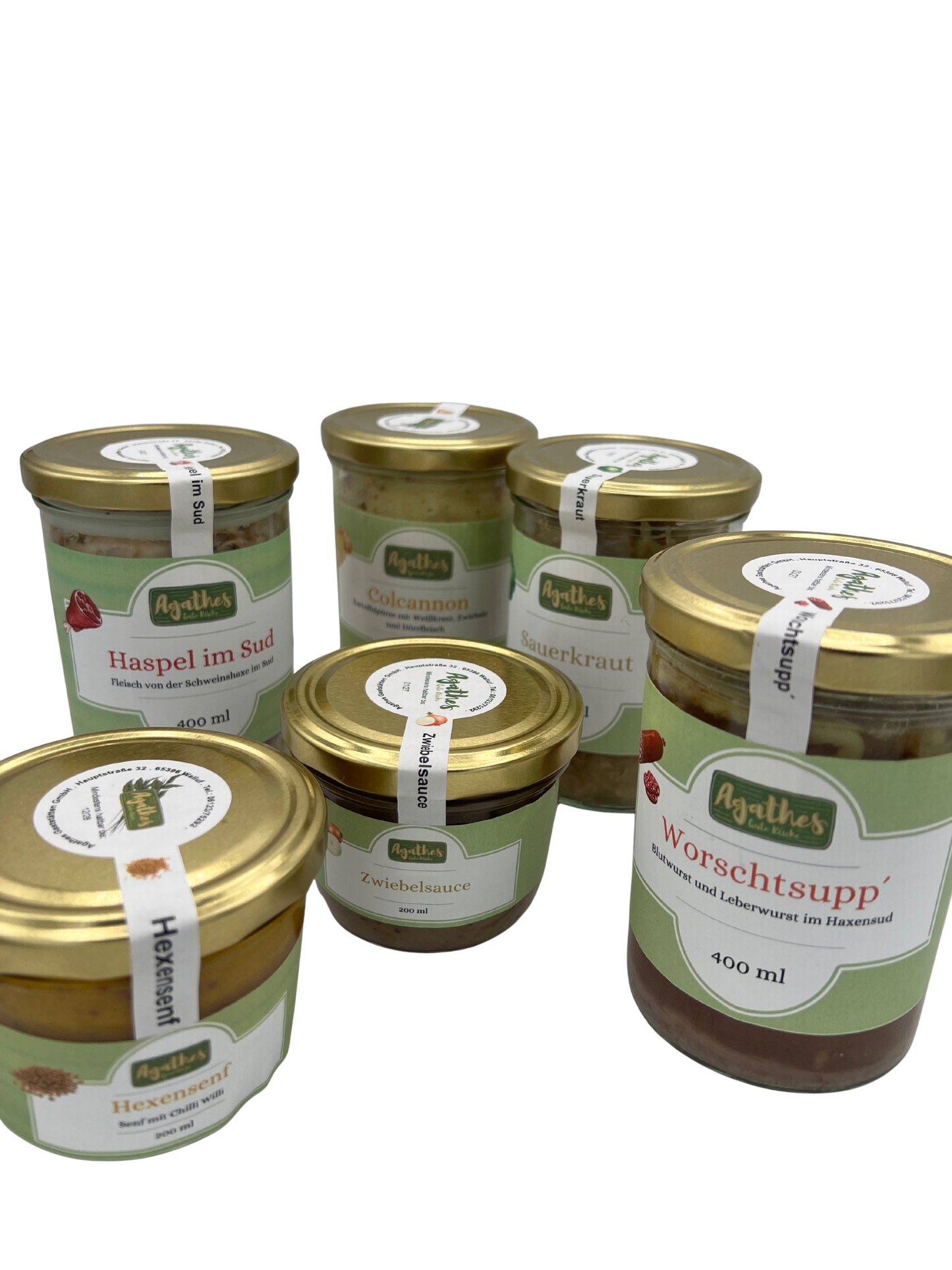 6 Gläser eingekocht