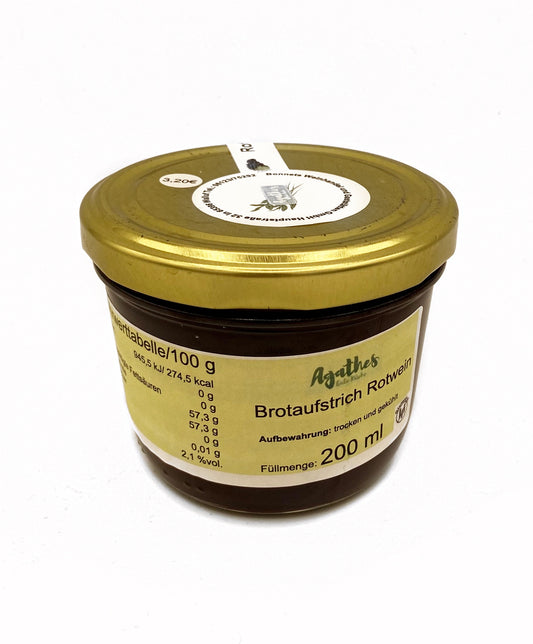 Agathes Rotwein Brotaufstrich