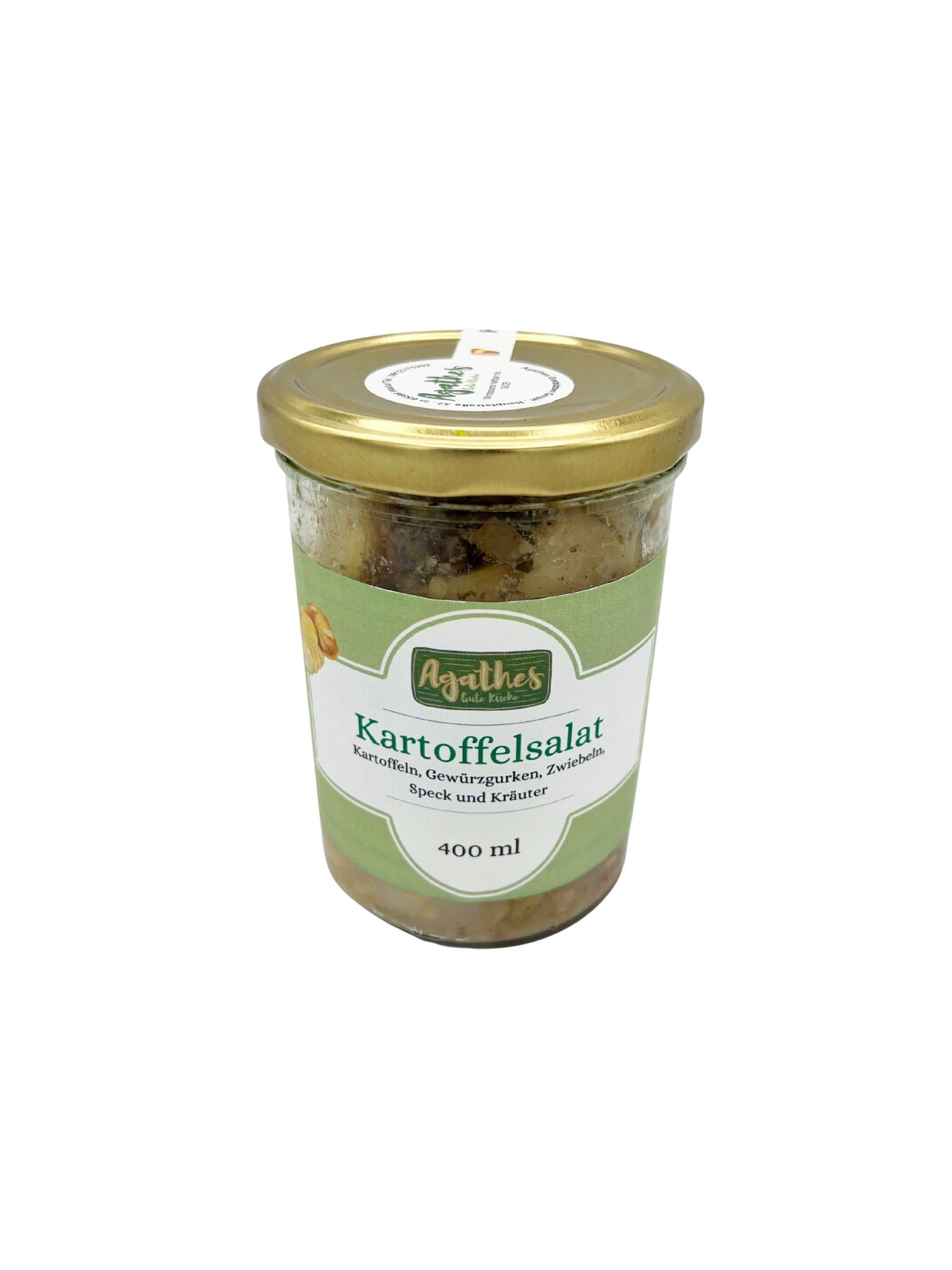 Kartoffelsalat im Glas neutral