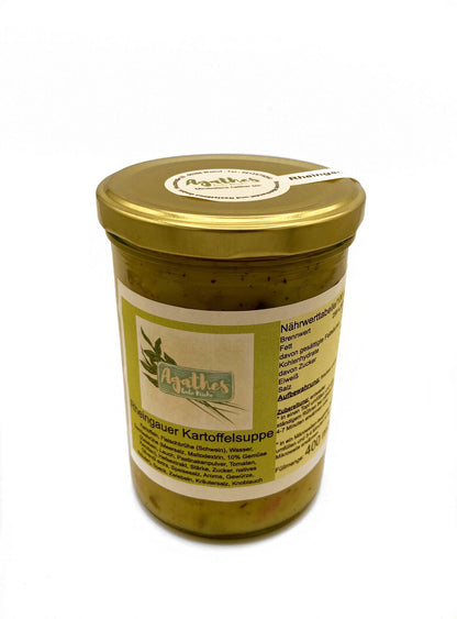 Agathes Kartoffelsuppe
